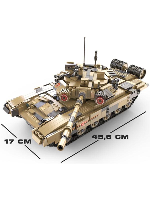 Конструктор CaDA Техно «Танк Т-90» C61003W, 1722 детали