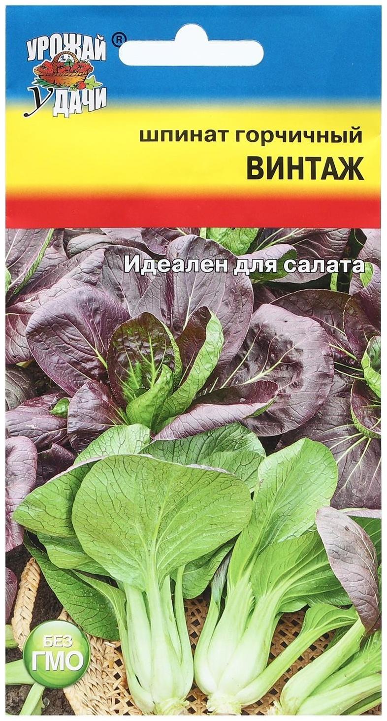 Семена Шпинат Горчичный 