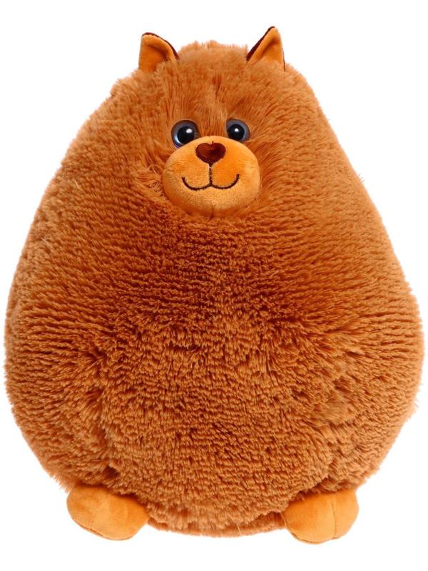 Мягкая игрушка «Кот Пушистик», цвет рыжий, 30 см