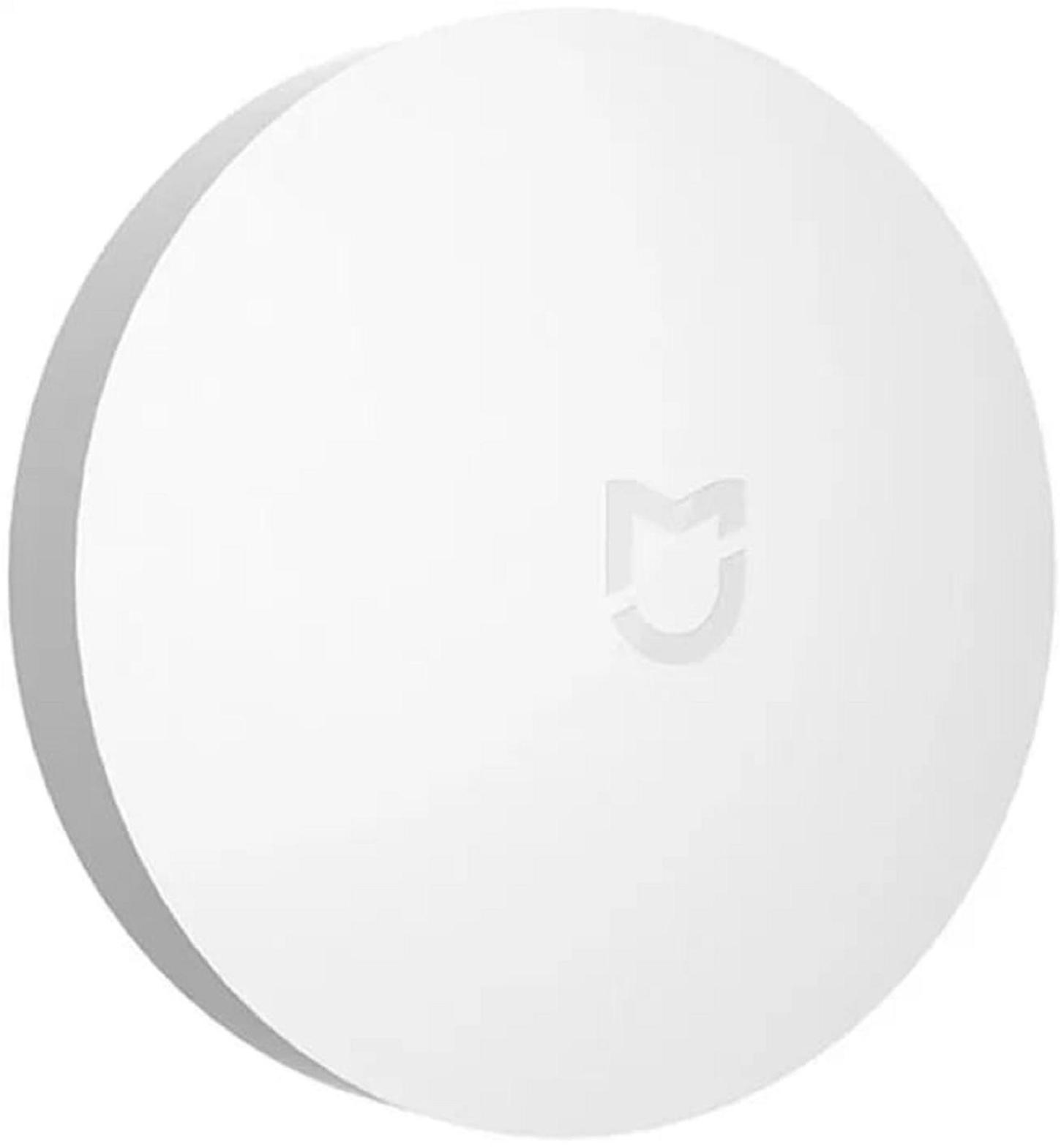 Выключатель-кнопка Xiaomi Mi Wireless Switch (YTC4040GL), Wi-Fi, Bluetooth, CR2032, белый