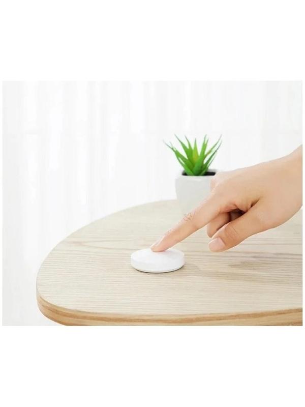 Выключатель-кнопка Xiaomi Mi Wireless Switch (YTC4040GL), Wi-Fi, Bluetooth, CR2032, белый