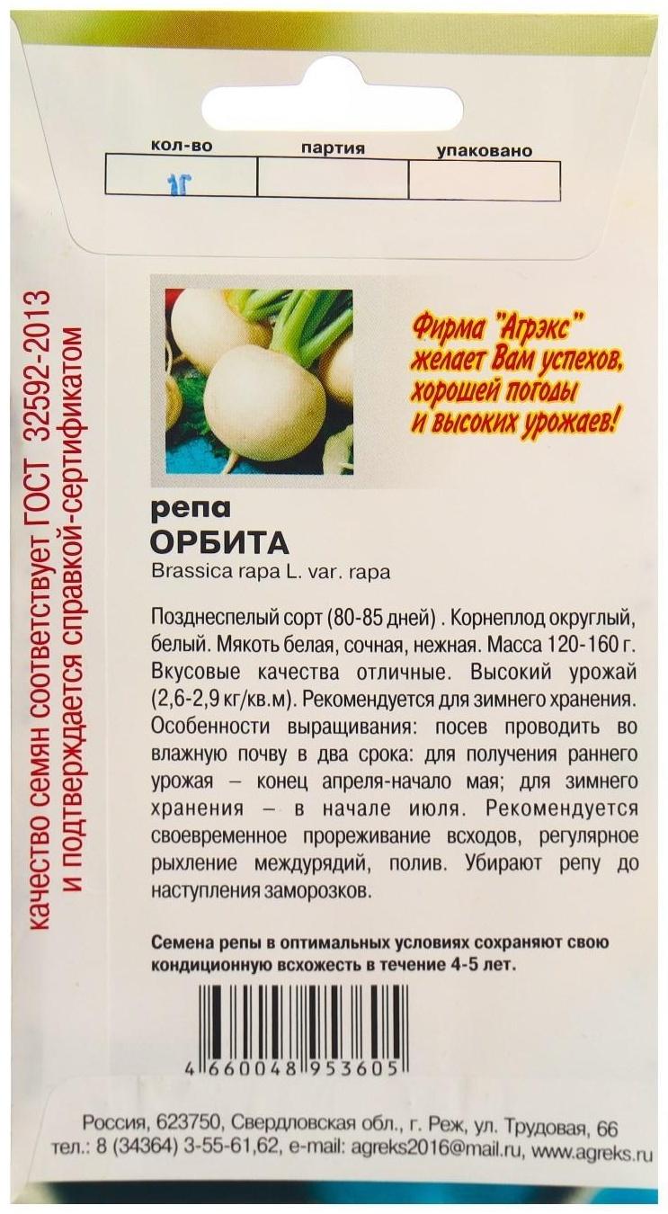 Семена Репа 