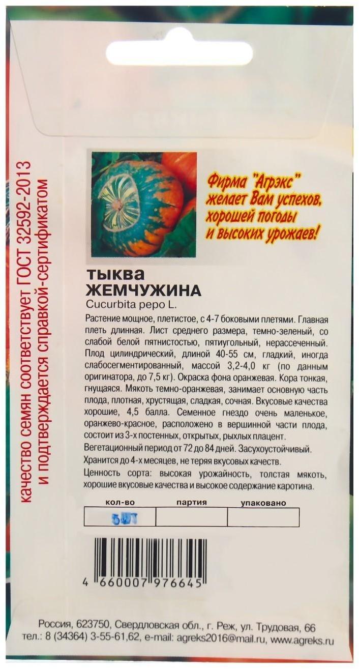 Семена Тыква 