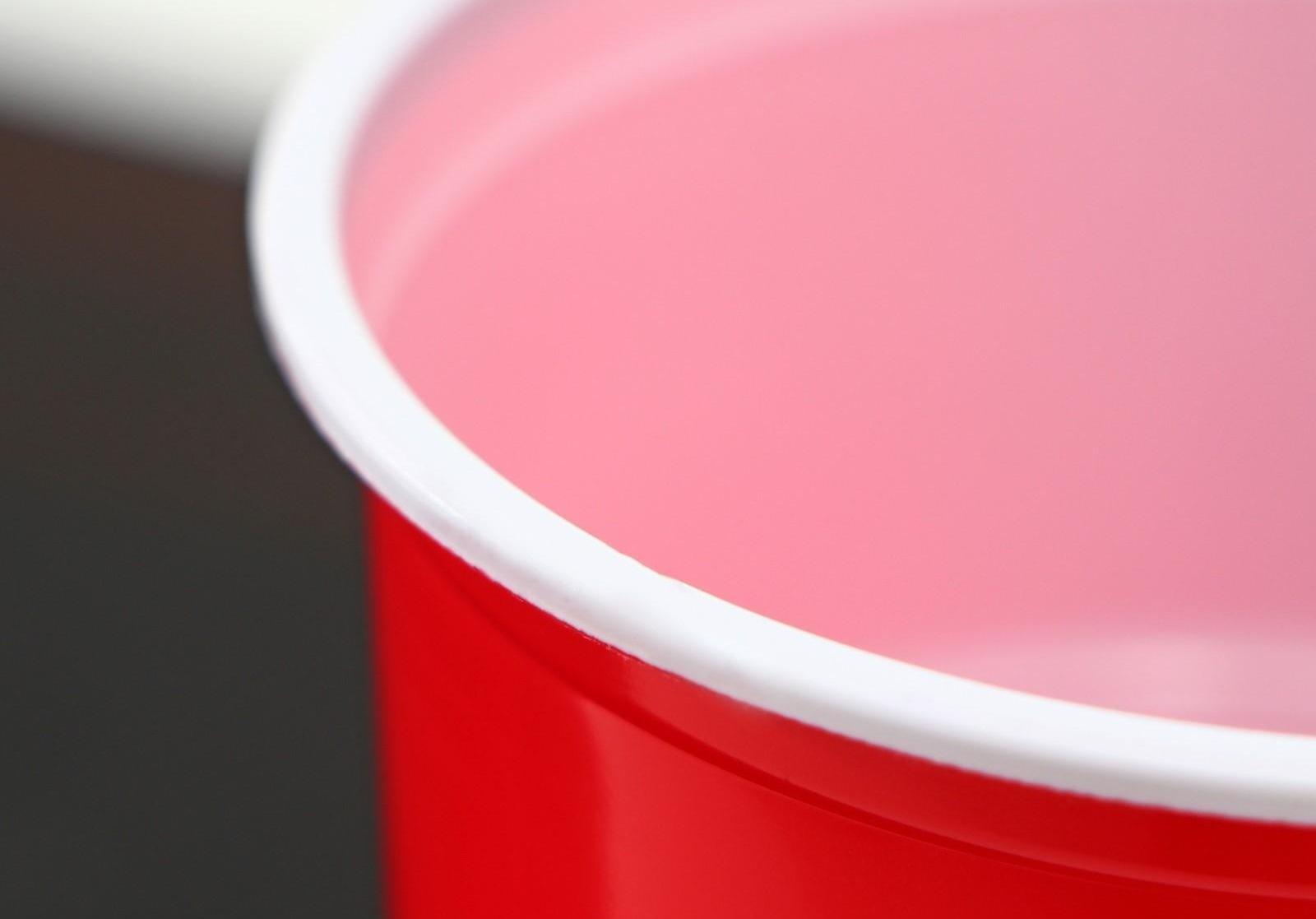 Стаканы одноразовые «Факел Экстра», 500 мл, в наборе 10 шт, цвет красно-белый