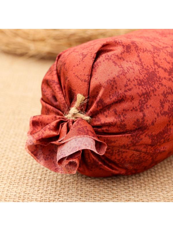 Валик со стружкой туи, сувенирный, 10×28 см, микс