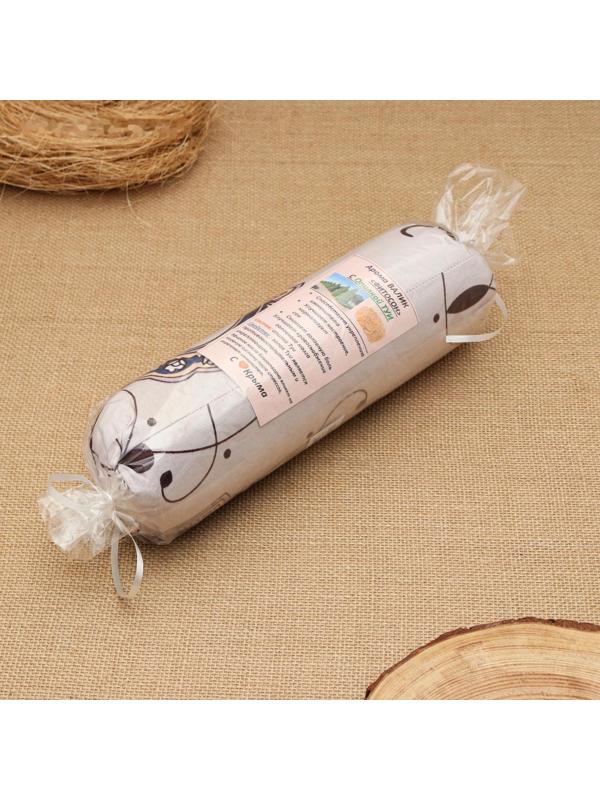 Валик со стружкой туи, сувенирный, 10×28 см, микс