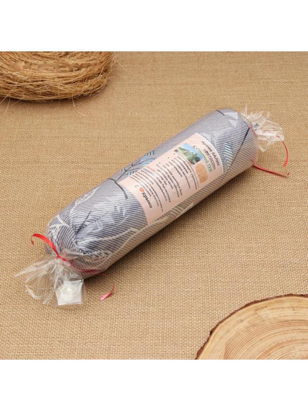 Валик со стружкой туи, сувенирный, 10×28 см, микс