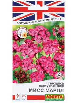 Семена Цветов Гвоздика картузианская 