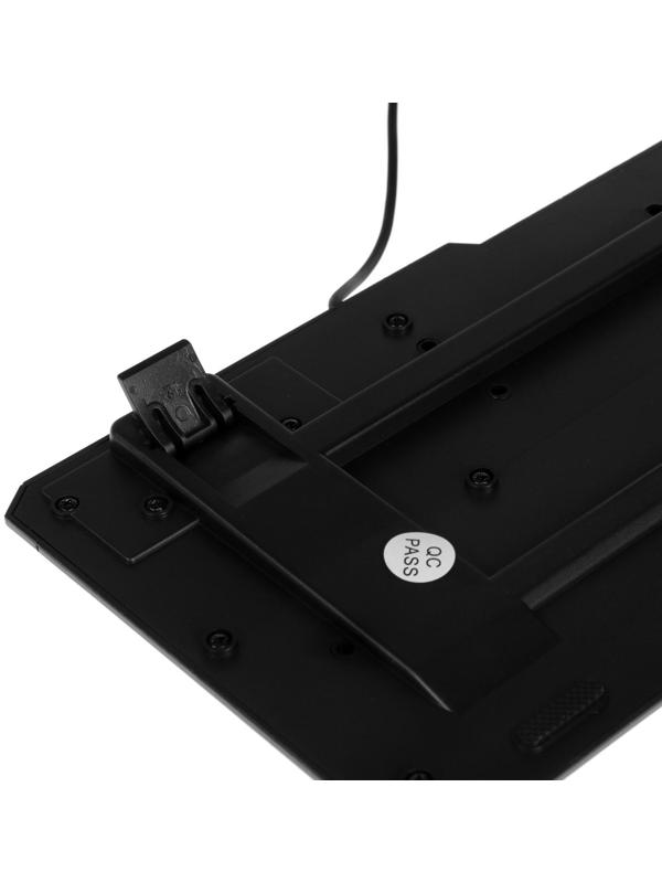 Комплект клавиатура и мышь Smartbuy ONE, проводной, мембранный,1200 dpi,USB, черный