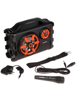 Портативная караоке система Smartbuy DODGER, 20 Вт, FM, AUX, USB, BT, Li-Ion 1800 мАч