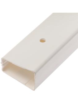 Кабель-канал Уфакор, 40х25 мм, L=2000 мм, белый