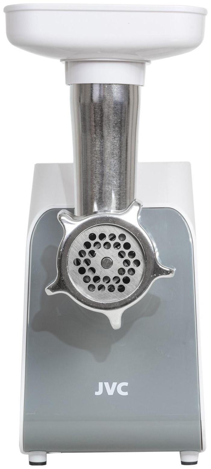 Мясорубка jvc JK-MG125, электрическая, 1800 Вт, реверс, 2 решётки, белая