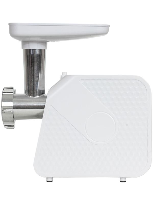 Мясорубка jvc JK-MG125, электрическая, 1800 Вт, реверс, 2 решётки, белая