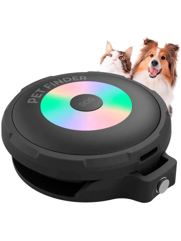 Трекер GPS для животных GEOZON Pet Finder, 600мАч, SOS, мониторинг, микрофон,IP67, подсветка