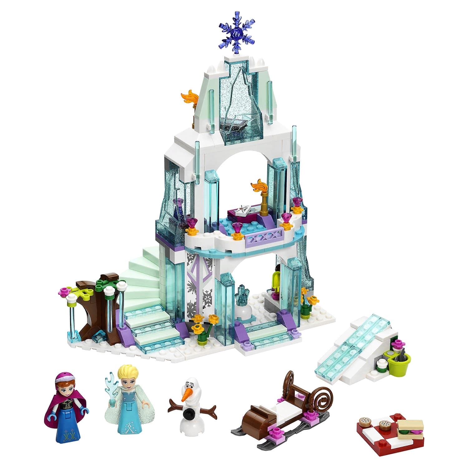Конструктор Bl «Ледяной замок Эльзы» 10435 (Disney Princess 41062) / 297 деталей