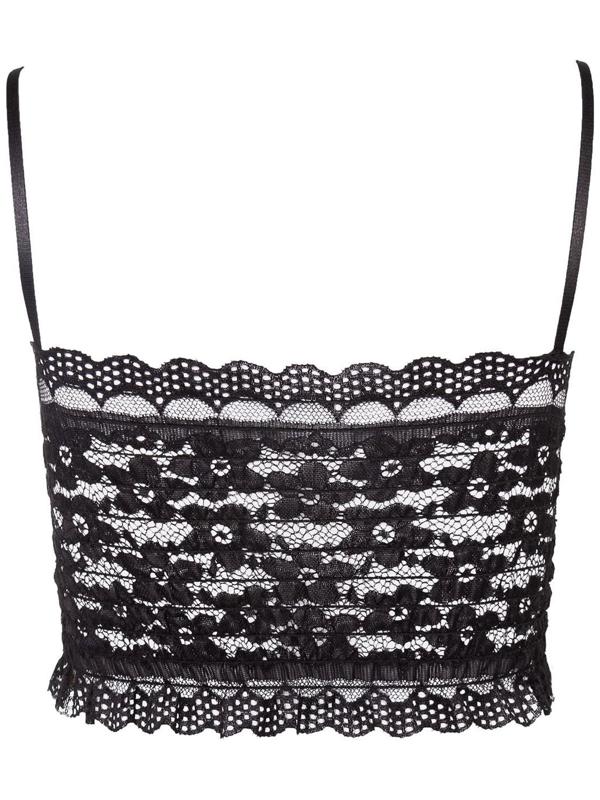 Топ женский, цвет чёрный, размер 42-44