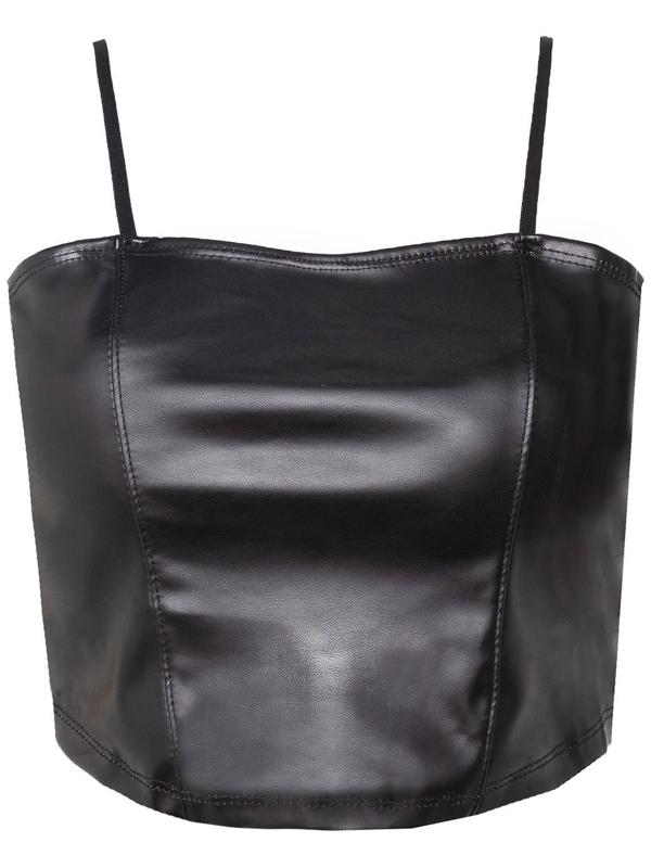 Топ женский, цвет чёрный, размер 42-44