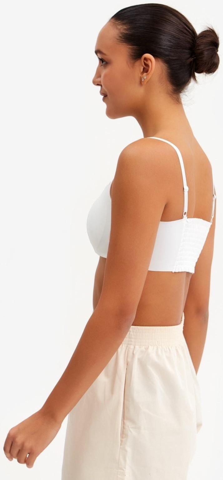 Топ женский, цвет белый, размер 42-44