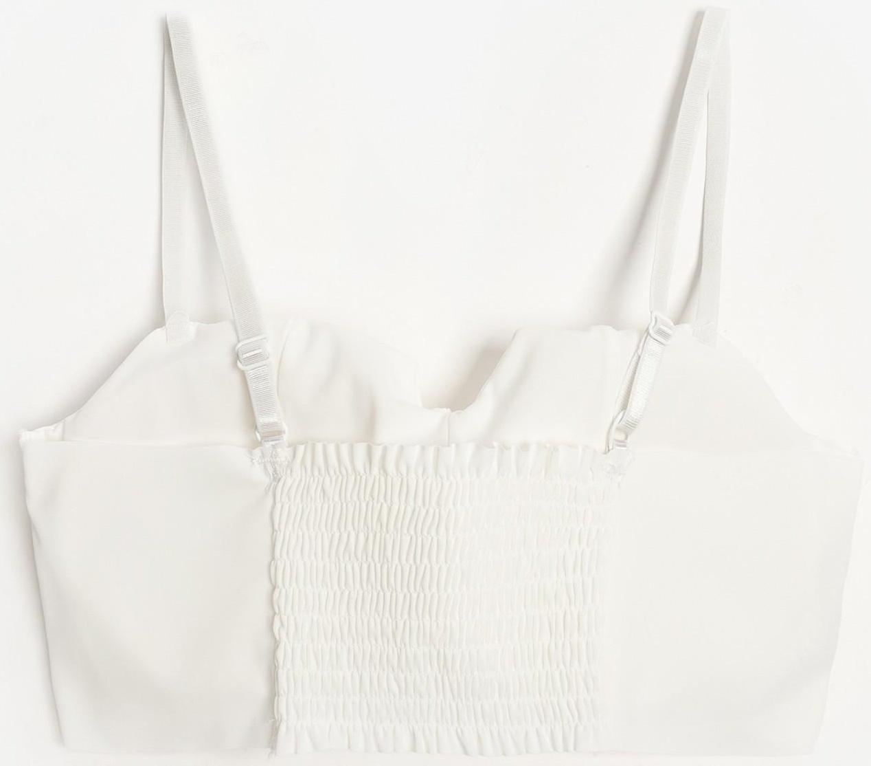 Топ женский, цвет белый, размер 42-44