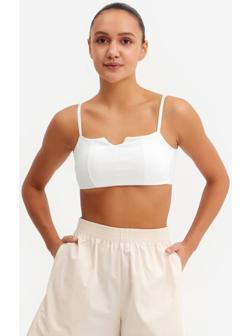 Топ женский, цвет белый, размер 42-44