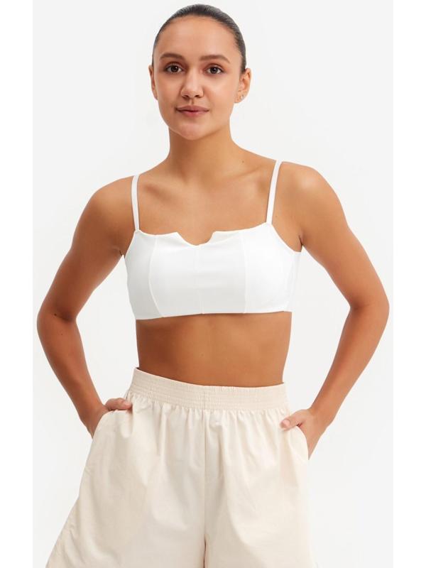 Топ женский, цвет белый, размер 42-44