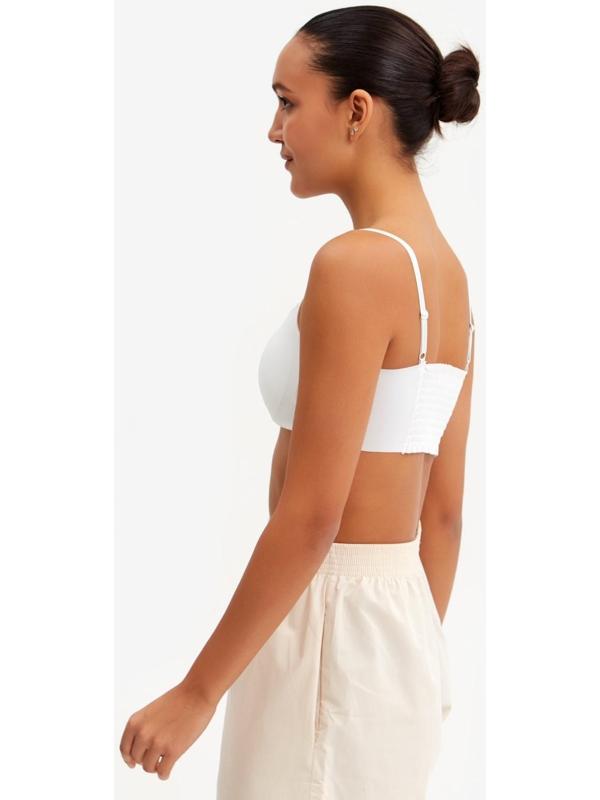 Топ женский, цвет белый, размер 42-44