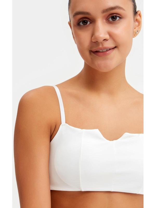 Топ женский, цвет белый, размер 42-44