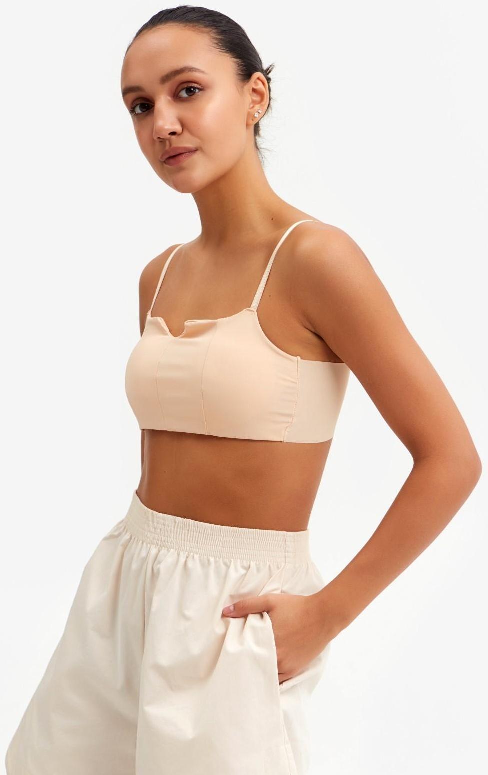 Топ женский, цвет бежевый, размер 42-44