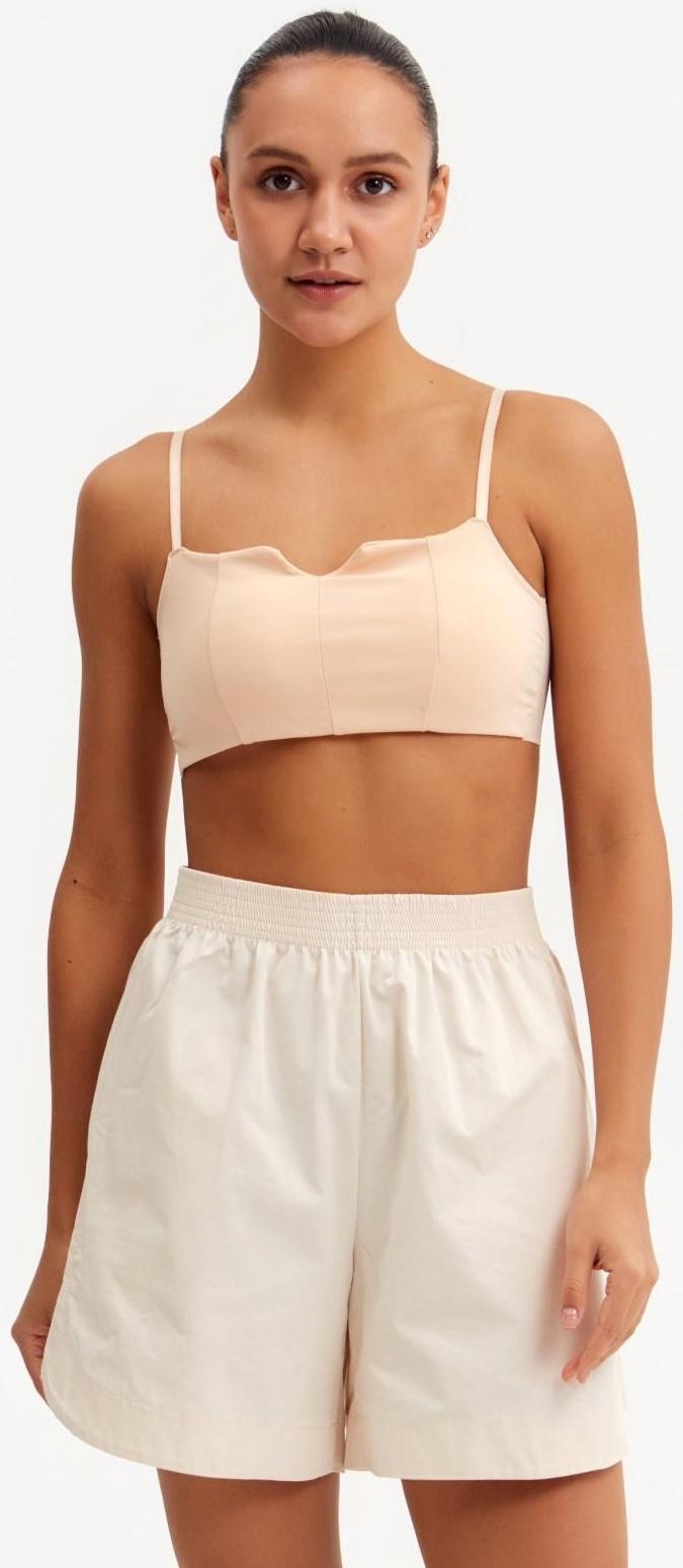 Топ женский, цвет бежевый, размер 42-44