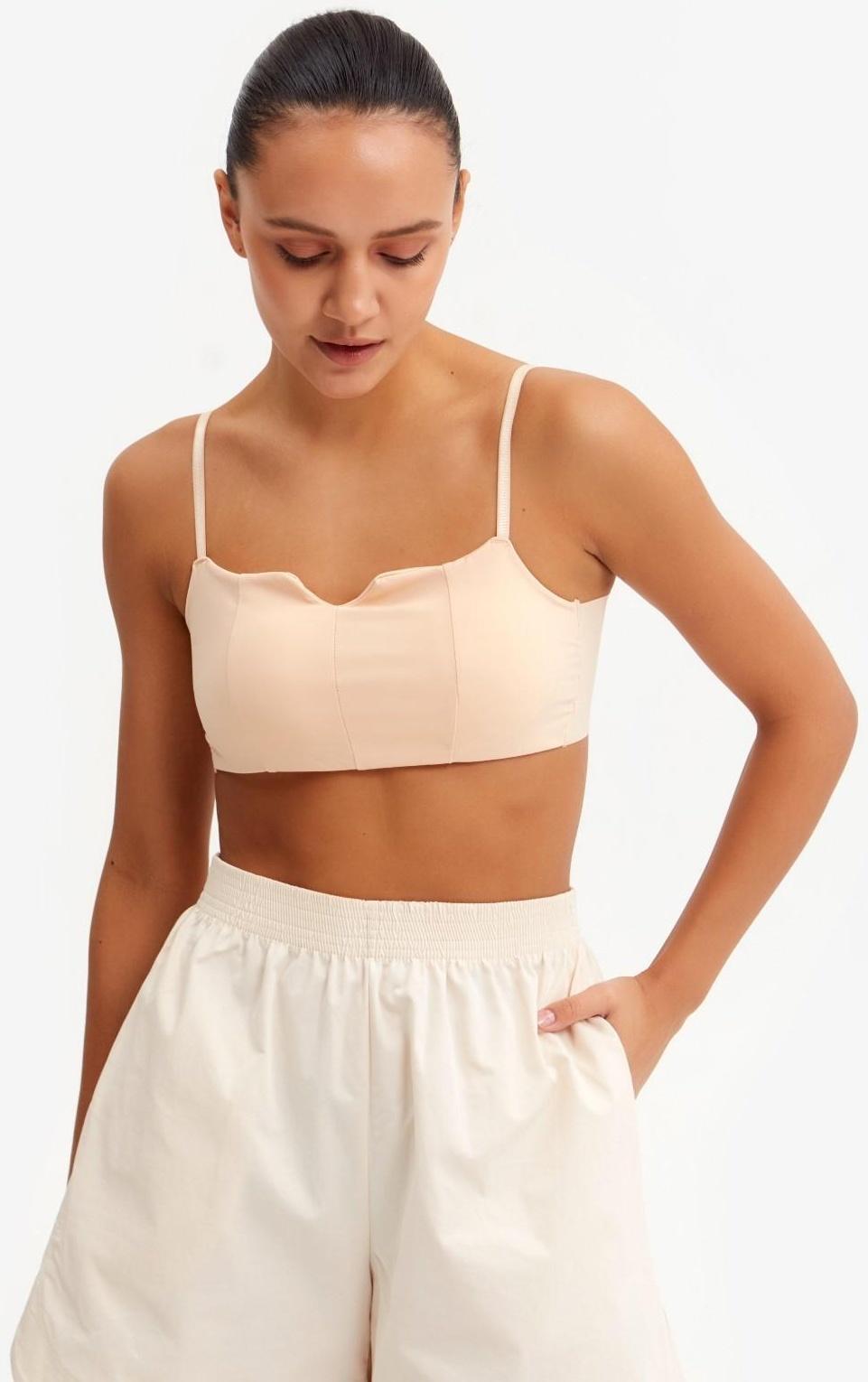 Топ женский, цвет бежевый, размер 42-44