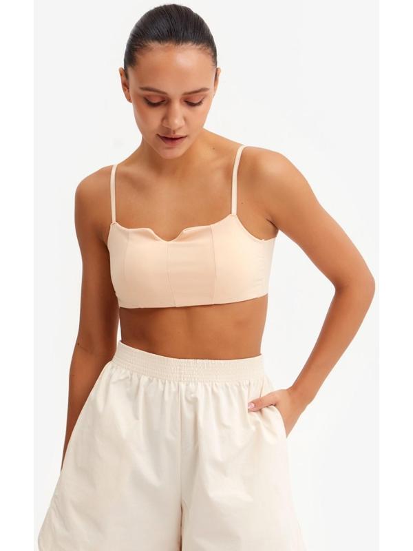 Топ женский, цвет бежевый, размер 42-44