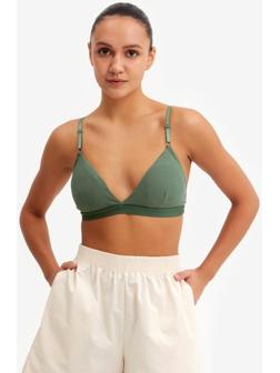 Топ женский, цвет зелёный, размер 42-44