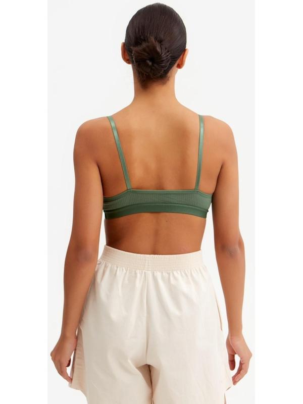 Топ женский, цвет зелёный, размер 42-44