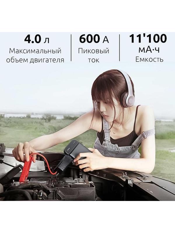 Пуско-зарядное устройство Xiaomi 70mai jump starter Midrive PS01, 11100 мАч, 12В, 250 А