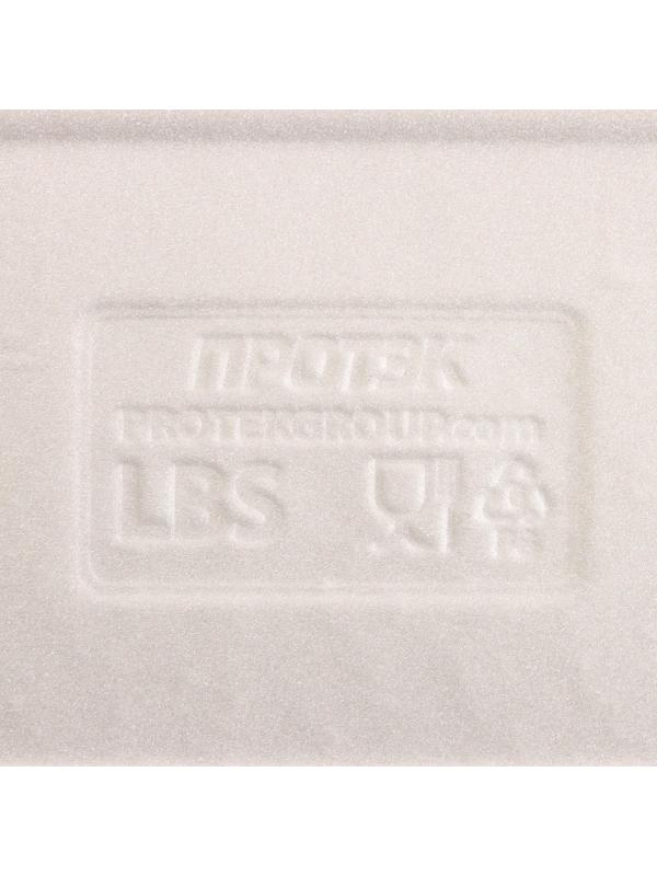 Ланч-бокс для бенто-торта и бургера, 19×15×7 см, цвет белый