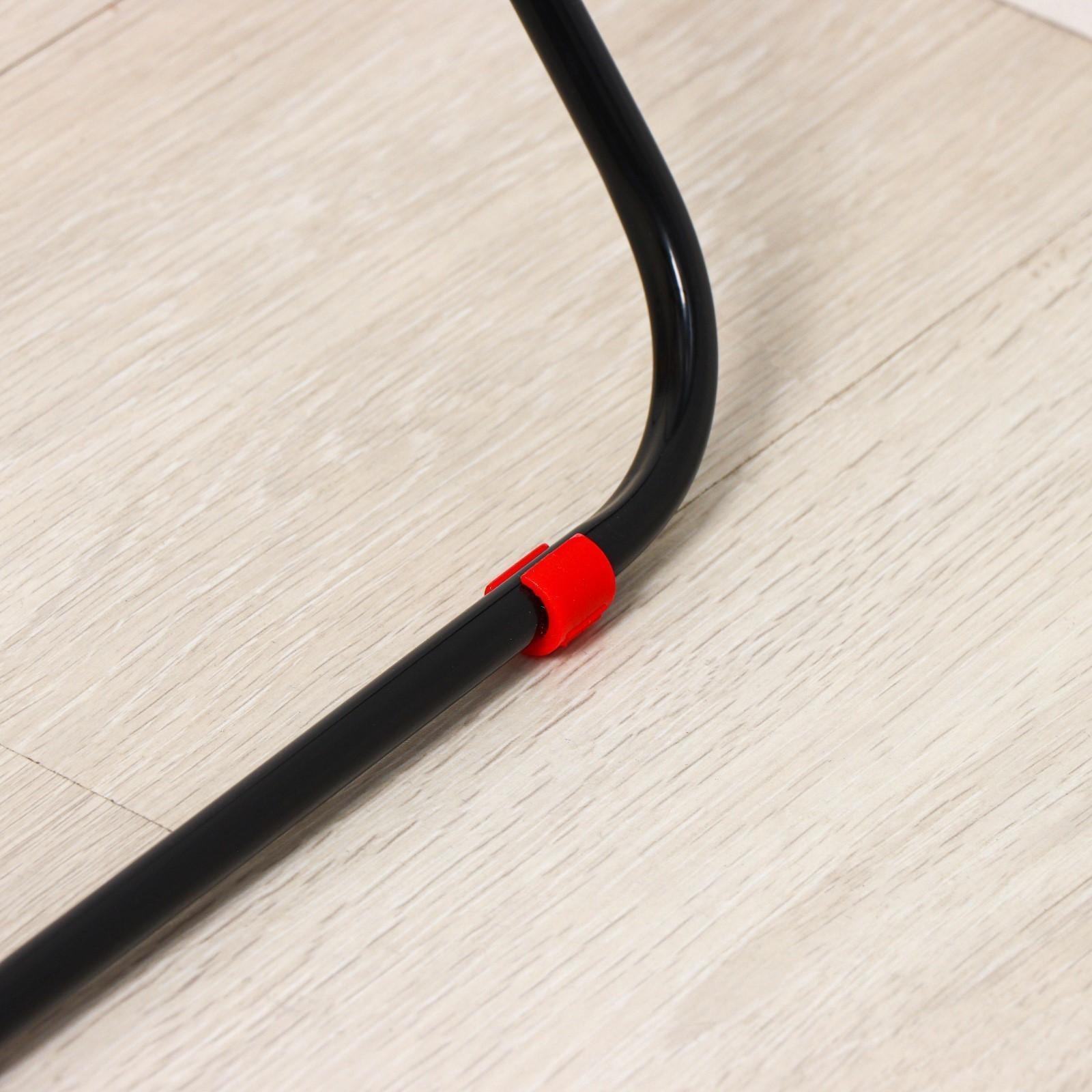 Сушилка для белья напольная Smarty Simple, 10 м, цвет чёрный