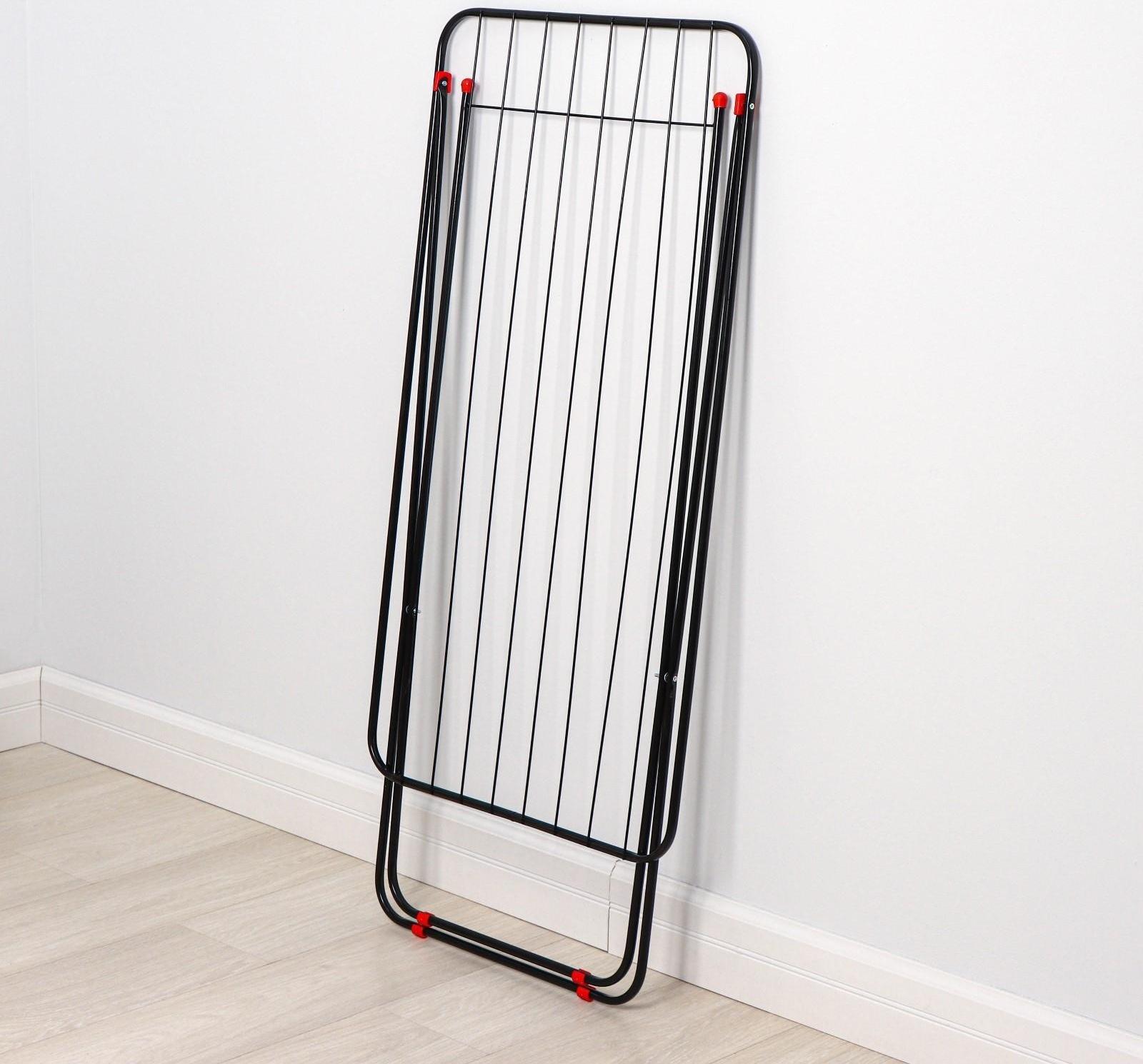 Сушилка для белья напольная Smarty Simple, 10 м, цвет чёрный