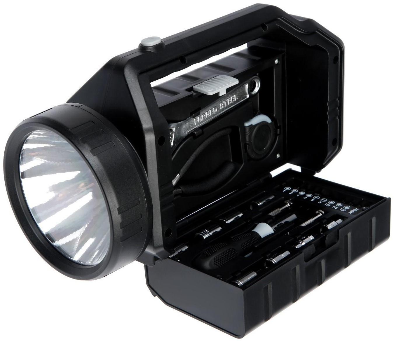 Набор инструментов ТУНДРА, подарочный пластиковый кейс 