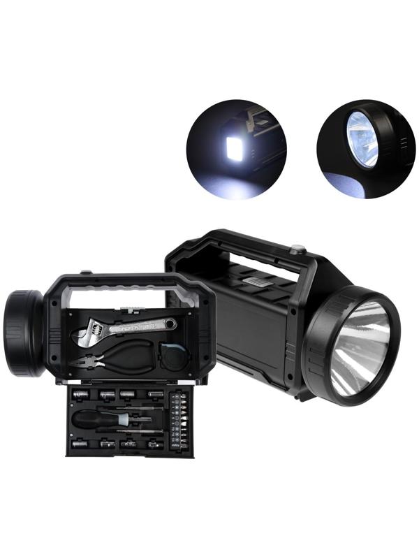 Набор инструментов ТУНДРА, подарочный пластиковый кейс 