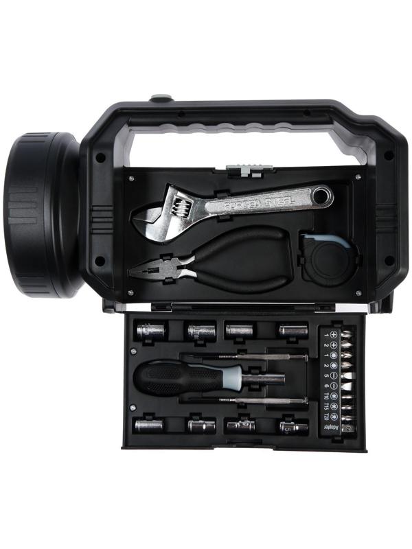 Набор инструментов ТУНДРА, подарочный пластиковый кейс 