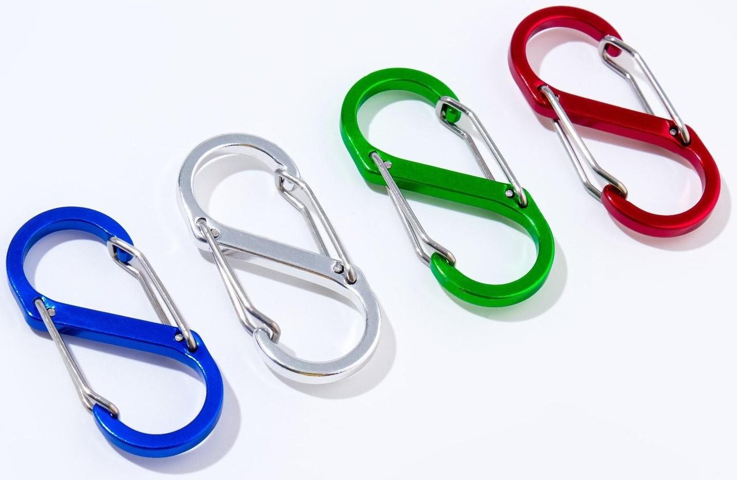 Карабин S-образный, 5см, микс