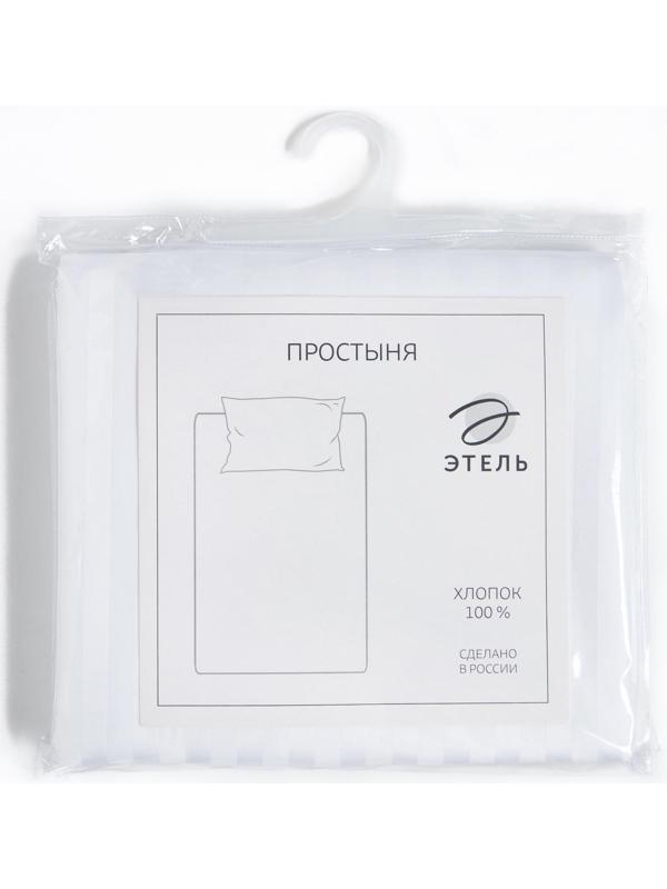 Простыня Этель Hotel 200*215± 3 см, страйп-сатин 1*1, 100% хлопок,136гр/м2