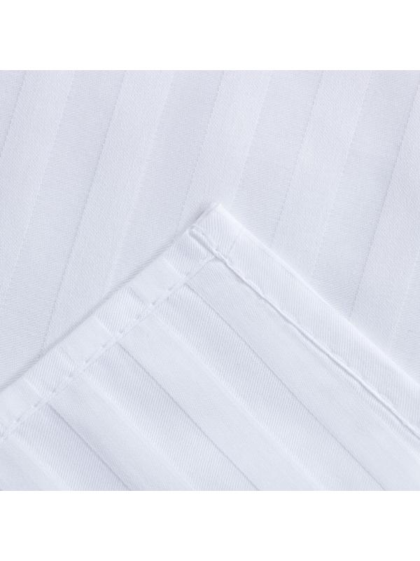 Простыня Этель Hotel 200*215± 3 см, страйп-сатин 1*1, 100% хлопок,136гр/м2