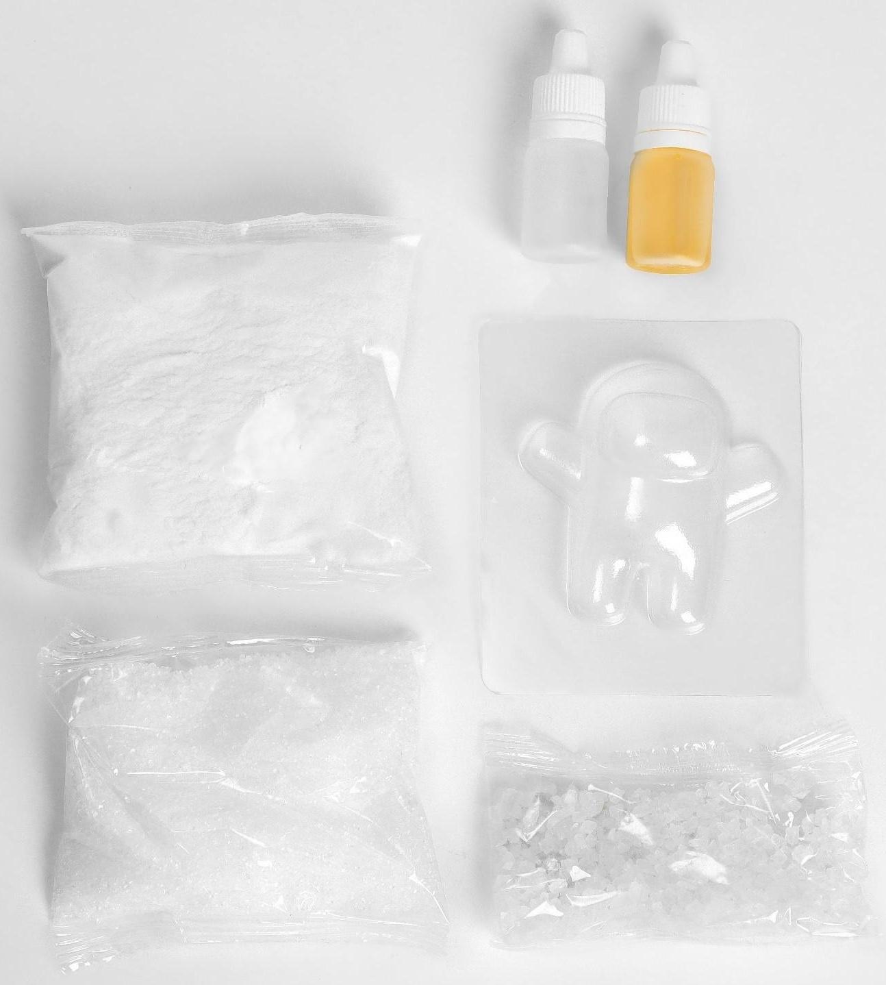 Бомбочки для ванн своими руками «Приключения в космосе», 1 форма