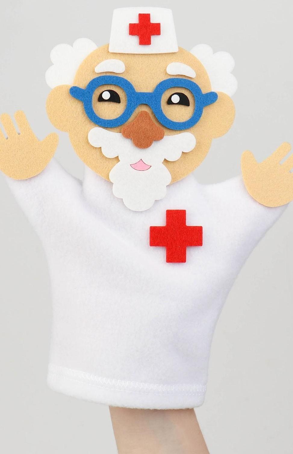 Пальчиковый театр кукла на руку «Доктор Айболит»