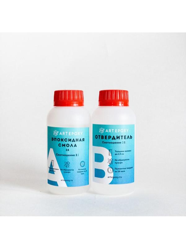 Эпоксидная смола для творчества ArtEpoxy Quick 24, 150 г