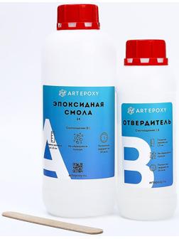 Эпоксидная смола для творчества ArtEpoxy Quick 24, 1 кг