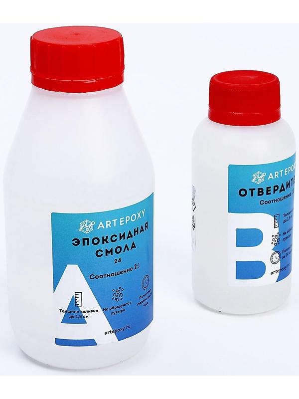 Эпоксидная смола для творчества ArtEpoxy Quick 24, 300 г