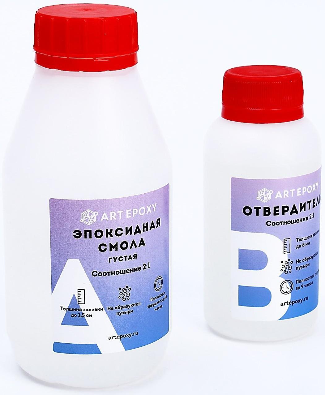 Эпоксидная смола для творчества ArtEpoxy Густая, 300 г