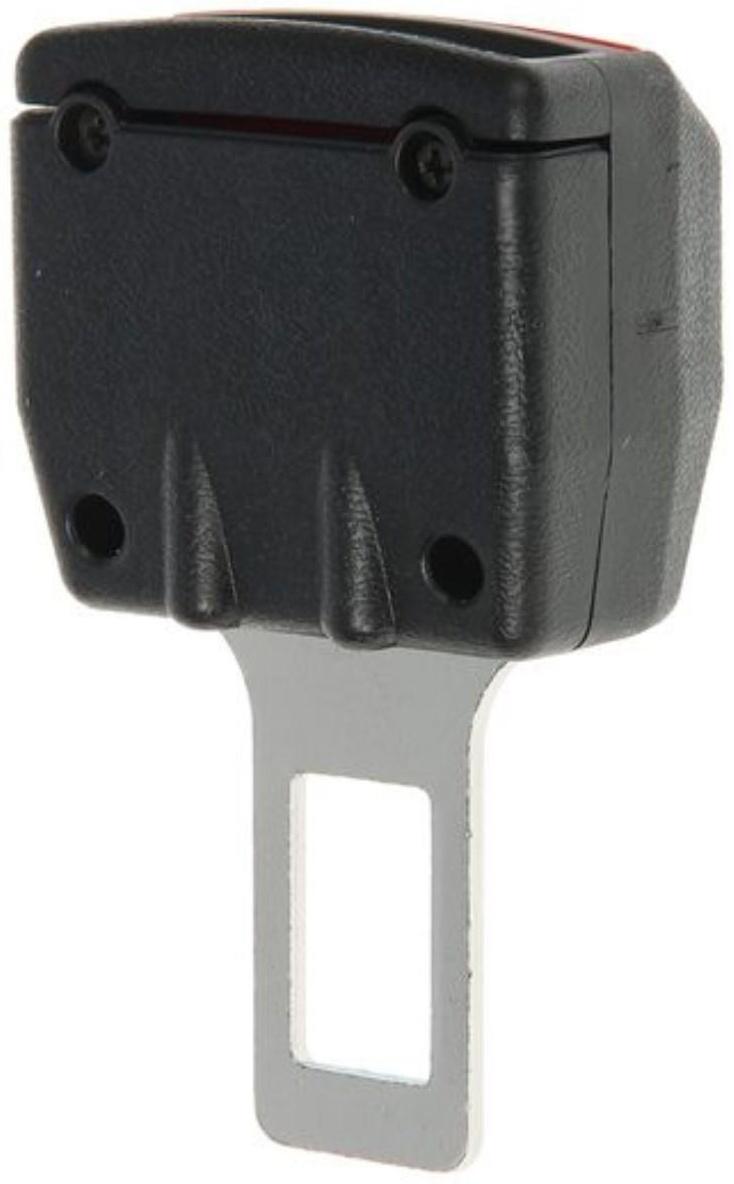 Заглушка замка ремня безопасности Nova Bright, металлическая, под ремень